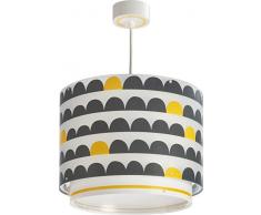 Dalber 70652 A++ to C, Wonder Hängelampe, Plastik, E27, black, 26.5 x 26.5 x 21 cm