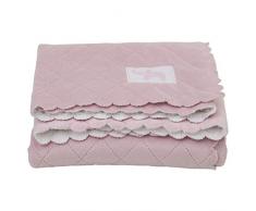 Rätt Start 9624 Babydecke Elefant, rosa 75 x 100 cm, mehrfarbig, 405 g