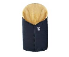Eisbärchen 963 MA Kleiner Lammfellfußsack in marine/blau