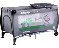 Caretero Medio Safari, Reisebett, grau