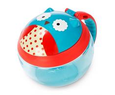 Skip Hop Zoo Snackcup, Snackbox, Aufbewahrungsbehälter für Kinder, mehrfarbig, Eule Otis