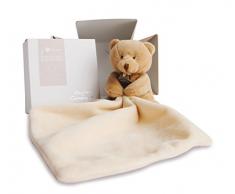 Doudou et Compagnie 302 Teddybär mit Taschentuch, in Geschenkebox