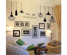 Sterne Aufkleber für Decke, selbstklebend, 100 Stück 3D leuchtende Sterne, leuchtende Sterne, Aufkleber für Kinderzimmer, Schlafzimmer, Wandaufkleber