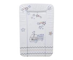 Schardt 13 602 1/775 Wickelauflage Safari 48x73 cm, abwischbare Folie, beige, 1.5 kg