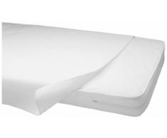 Italbaby 020.0010 Traverse Kinderbett Matratzenschoner 60 x 100 cm, weiß