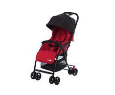 Safety 1st Urby Buggy, der ultraleichte und kompakte Kinderbuggy für die Reise, ab der Geburt bis 15 kg, plain red (rot)