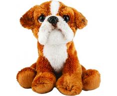 Suki Gifts 12135 Naturgetreuer Boxer Hund Kuscheltier, mehrfarbig