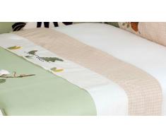 Kids Line Zanzibar Babybett oder Babybett bestickt Bettlaken