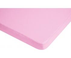 Playshoes 770322-14 Jersey Spanbettlaken Kinderbett, Wasserdicht und Atmungsaktiv, OEKO-TEX Standard 100, 100 x 200 cm, rosa