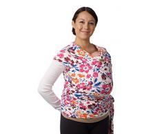 Boba Baby Wrap, Babytragetuch - hochwetiges elastisches Tragetuch für Sauglinge, Früh- und Neugeborene Kleinkinder - inkl. Bindeanleitung - verschiedene Farben