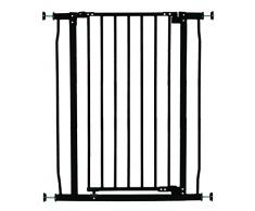 Dreambaby F1962 Liberty extra hohes Treppenschutzgitter / Türschutzgitter (75-82cm) schwarz