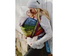 Little Frog 7326 Beloved Baby Tragetuch, Größe 4, Prismatic Dahlias,