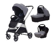 Playxtrem Vintage XT 2-in-1 Stuhl, Unisex 3-in-1 grau