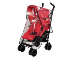 Sunnybaby 17097 Regenverdeck mit Reflektorstreifen für Buggy mit Dach