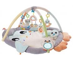 Playgro Spiel- und Krabbeldecke Pinguin für Babys mit Erlebnis-Spielbogen, Ab 0 Monate, 40220