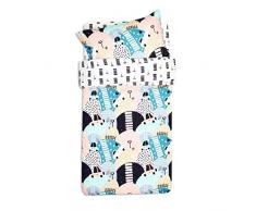 Fun with mum DUV-SET-135-CAR-CAR Bettwäsche - Bettbezüge und Kissen 100x135 - Cartoon Cars