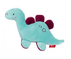 sigikid, Mädchen und Jungen, Rassel, Dino, Red Stars, Blau, 42299