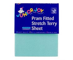 Junior Joy Kinderwagen Spannbetttuch Stretch Terry (mint)
