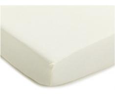 Julius Zöllner 8350013230 - Spannbetttuch Jersey für Stillbett, Größe: 50 x 100 cm, Farbe: ecru