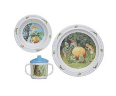 Rätt Start die Sonne Ei Design Kinder Geschirr 3-teilig Geschenk-Box