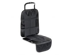 Hauck Sit on Me Deluxe Autositzschoner Kindersitzunterlage, ISOFIX geeignete Unterlage für Autositze, Reboarder und Babyschalen, grau, 47 x 121 cm