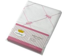 Nicolientje 700943 Bettlaken, 120x150 cm, pink