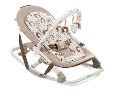Jané Fold – Verstärkung mit Spielbogen von 0 bis 9 kg, leicht, Aluminiumrahmen, 2 Positionen Rückenlehne, kompakt zusammenklappbar, inkl. Reduzierstück, Unisex
