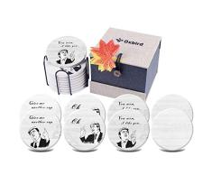 Oxbird lustige Untersetzer | Trump I Untersetzer ist ein neuartiges und einzigartiges Geschenk-Set, das die Geschenke der besten Performing Arts und reine handgemachte Kunst integriert | Wohnzimmer, Party, Bar, Geschenke