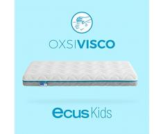 Ecus Kids, Matratze für das Babybett Oxsi Visco: Die viscoelastische Babymatratze - 120x60x12