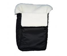 Eichhorn WFS-K043 Kinderwagen Winterfusssack, schwarz