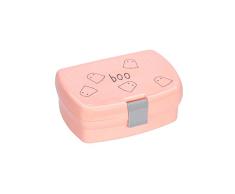 LÄSSIG Kinder Brotdose Lunchbox Snackbox spülmaschinengeeignet/Lunchbox Spooky peach, orange
