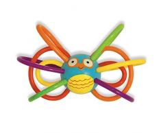 Manhattan Toy Zoo Winkel Eulenrassel und sensorischer Beißring