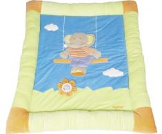 Playshoes 301751 Spieldecke Elefant mit bezauberndem Elefantenmotiv, Maße circa 100 x 120 cm