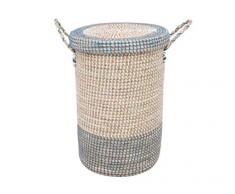 moKee Wäschekorb aus weichem Seegras
