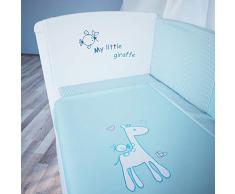 Polini Kids Baby Bettwäsche Set 140x70 Giraffe 3-tlg,1262.112