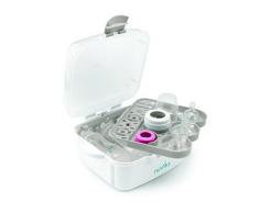 Nuvita 1085 Mikrowellen Sterilisator |Babyzubehör Desinfektionsgerät | Mikrowellen Dampfvaporisator | Sterilisiergerät | Sauger, Babyflaschen&Zubehör Dampfsterilisator |FREI von BPA| EU Markenprodukt