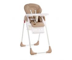 Lorelli Hochstuhl, verstellbar, anpassbar, für Babys, Tutti Frutti, Beige, 1 Stück