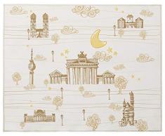 Eiffel Baby Teppich, 90 x 110 cm Deutschland 90 x 110 cm beige