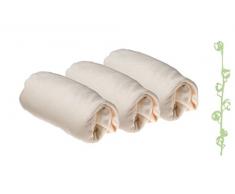 Easy Dort Pack 3 Bezüge für Wickelunterlage, Baumwolle, 50 x 70/80 cm
