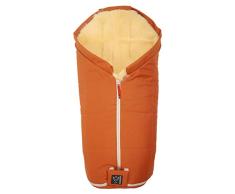 Kaiser 6720455 Lammfell Fußsack Iglu Aktion, rust, orange