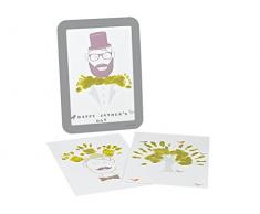 Baby Art 34120148 Happy Frame, Bilderrahmen für selbstgemalte Bilder zum Vatertag oder Geburtstag