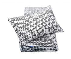 Pepi Leti 685843715993 Zickzacks Premium Hochwertige Kinderbettwäsche, mehrfarbig