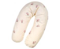 Julius Zöllner 4610018069 - Glückskäfer Orange Stillkissen Banane mit Hohlfaser, circa 190 cm (Außenmaß)