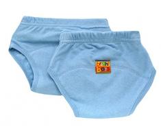BRIGHT Bots Töpfchen Training Pants, Medium, hellblau, 2 Stück