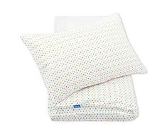 Pepi Leti 685843715986 Dots Premium Hochwertige Kinderbettwäsche, mehrfarbig