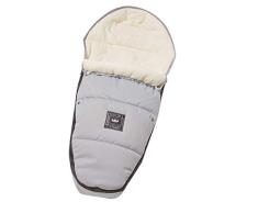 Gesslein Fußsack 716508000 Sleepy/Winterfußsack für Kinderwagen, Sportwagen, Buggy, Babywanne oder Schlitten, grau