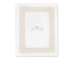 Krabbeldecke und Spieldecke groß 100 x 135 (Kleiner Prinz Cream)