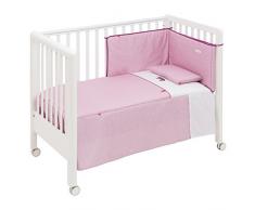 Cambrass 38054 Set 5-Teilig Colcha Be Origami, Bettdecken, 70 x 140 cm, rosa