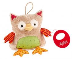 sigikid, Mädchen und Jungen, Spieluhr, Stofftier Eule, Beige/Bunt, 40780