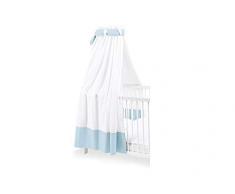 Pinolino 640890-2 Himmel für Kinderbetten, blau